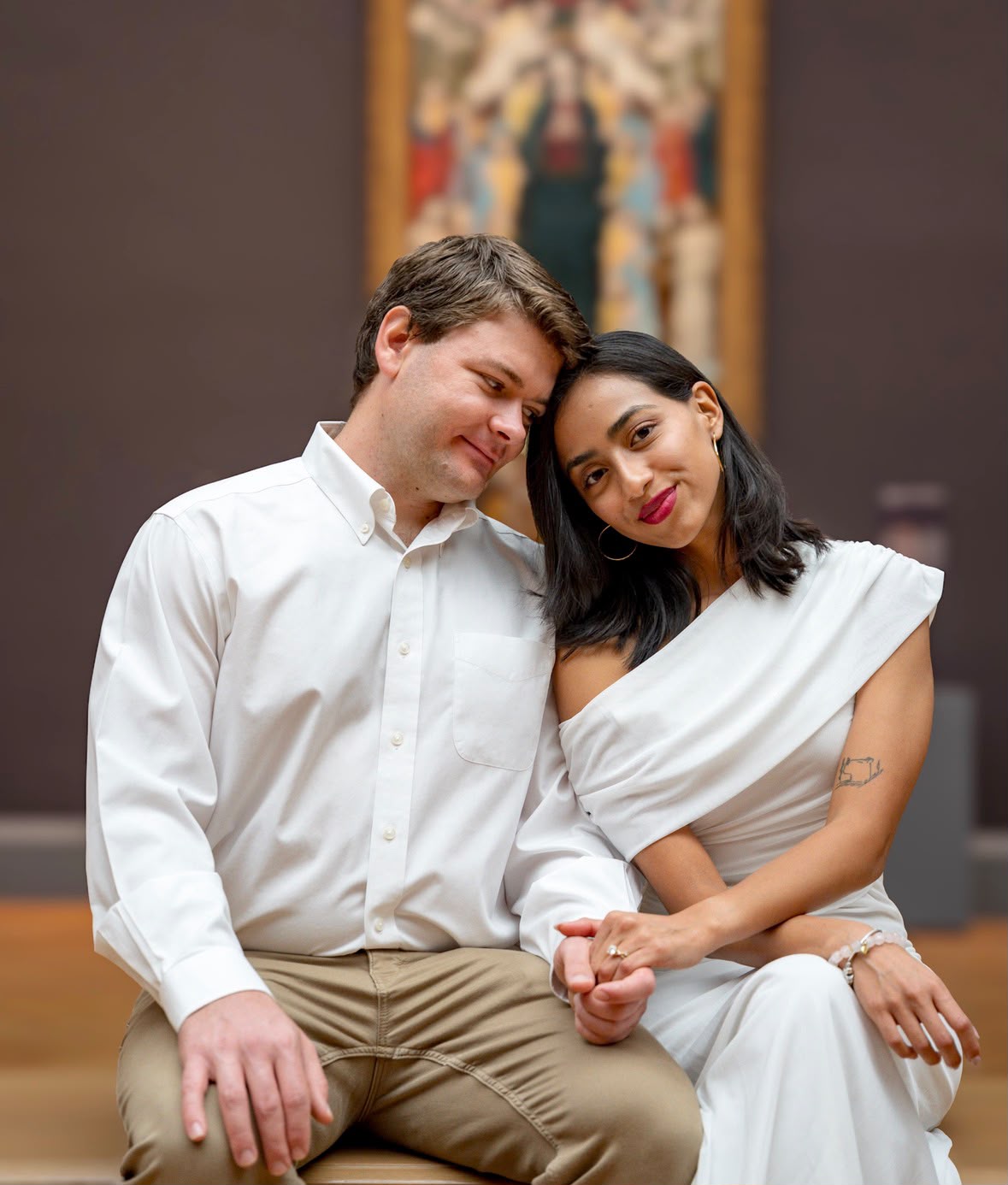 Jocelyn and Ryan at the Met Museum